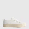 Πάνινα Sneakers με πλατφόρμα από γιούτα