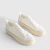 Πάνινα Sneakers με πλατφόρμα από γιούτα