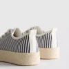 Πάνινα Sneakers με πλατφόρμα από γιούτα