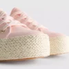 Πάνινα Sneakers με πλατφόρμα από γιούτα