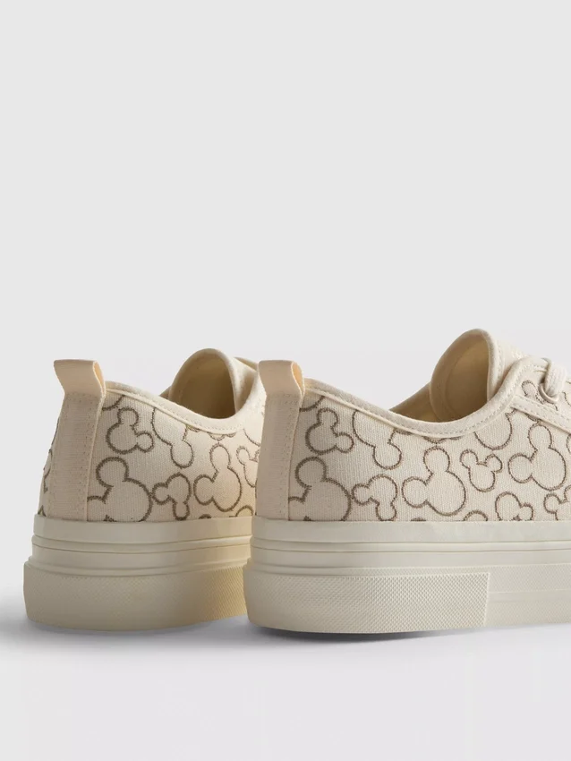 Πάνινα Sneakers πλατφόρμας Mickey Mouse της Disney