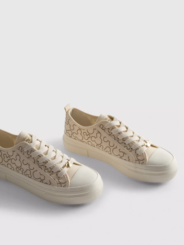 Πάνινα Sneakers πλατφόρμας Mickey Mouse της Disney
