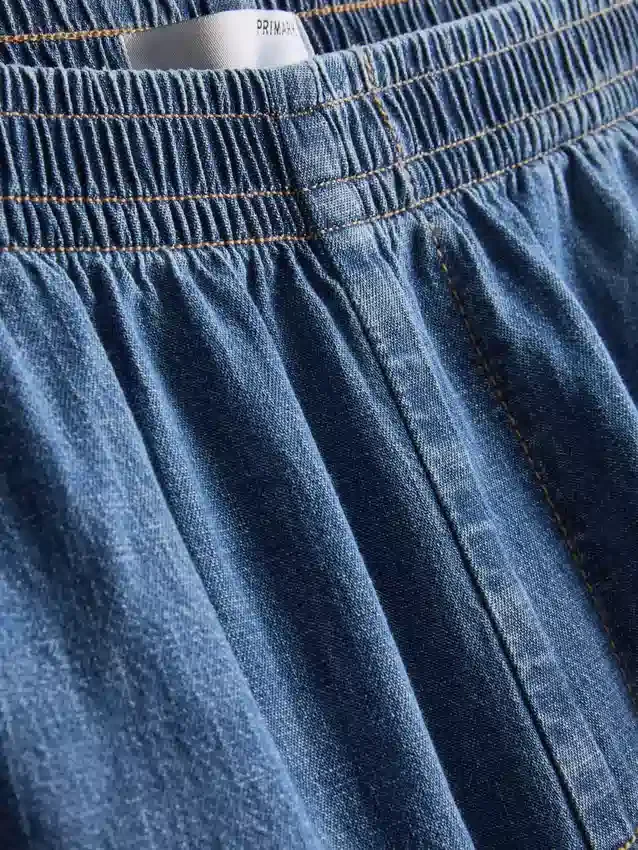 Παντελόνι χαρέμ από τζιν με υψηλή περιεκτικότητα σε βαμβάκι της Paula Echevarría