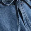 Παντελόνι με φαρδιά γραμμή από τζιν με υψηλή περιεκτικότητα σε βαμβάκι της Paula Echevarría