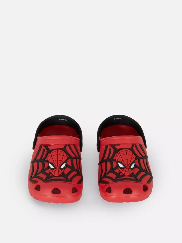 Παντόφλες Marvel Spider-Man με λουράκι στο πίσω μέρος