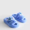 Παντόφλες της Disney με το Stitch, αφράτες και με διπλό λουράκι