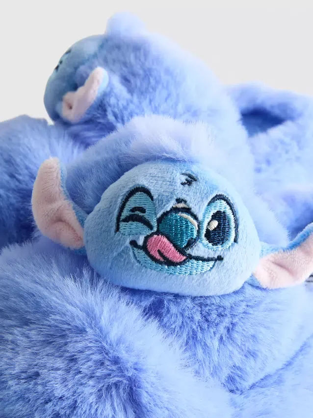 Παντόφλες της Disney με το Stitch, αφράτες και με διπλό λουράκι
