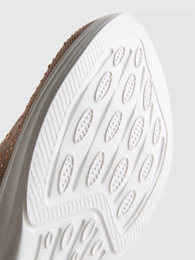 Παπούτσια Sneakers χωρίς κορδόνια με λεπτομέρειες από στρας