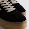Παπούτσια Sneakers με χοντρή σόλα από καουτσούκ και λεοπάρ μοτίβο