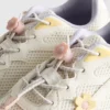 Παπούτσια Sneakers με χοντρό πέλμα και λουλουδάτα μοτίβα