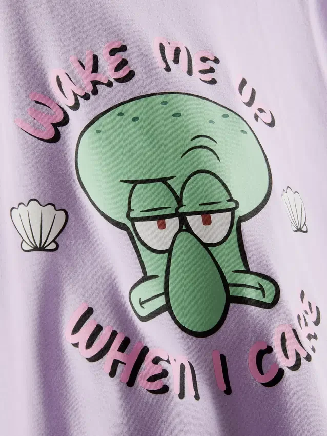 Πιτζάμες από βαμβάκι με σχέδιο SpongeBob SquarePants