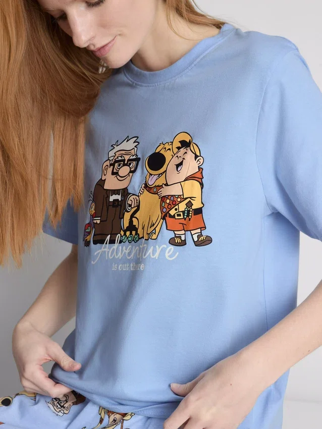 Πιτζάμες από βαμβάκι με τύπωμα «Up» της Disney Pixar