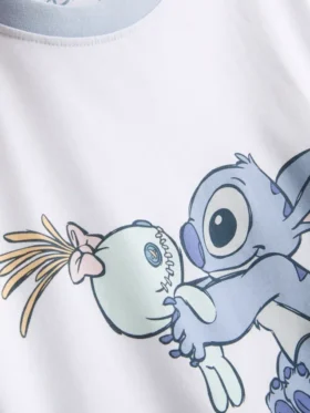 Πιτζάμες Disney με σχέδιο Stitch από βαμβάκι