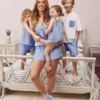 Πιτζάμες καμιζόλα Stacey Solomon από υφασμένο βαμβάκι