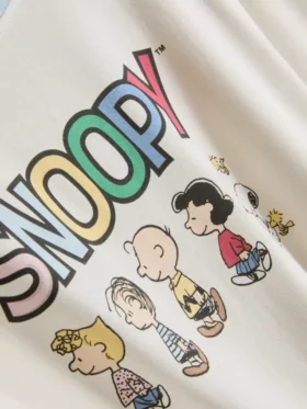 Πιτζάμες με γραφικό χαρακτήρα Snoopy από τα Peanuts