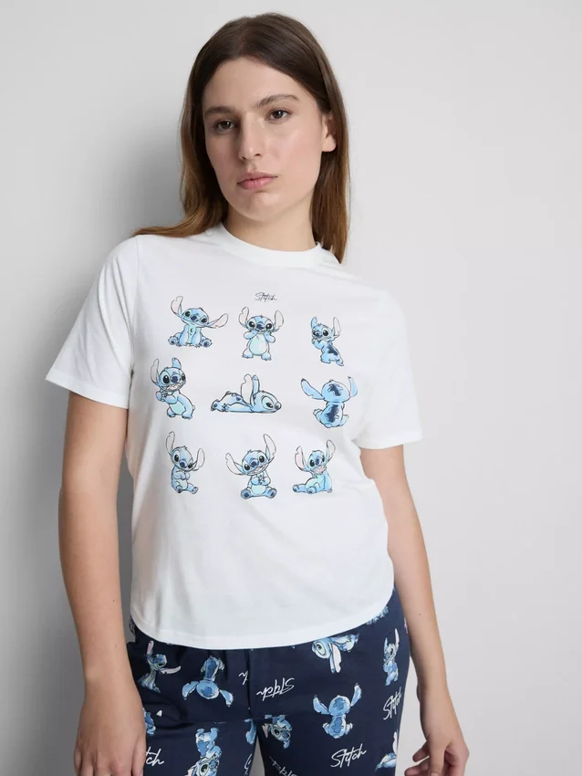 Πιτζάμες με μπλουζάκι «Stitch» της Disney