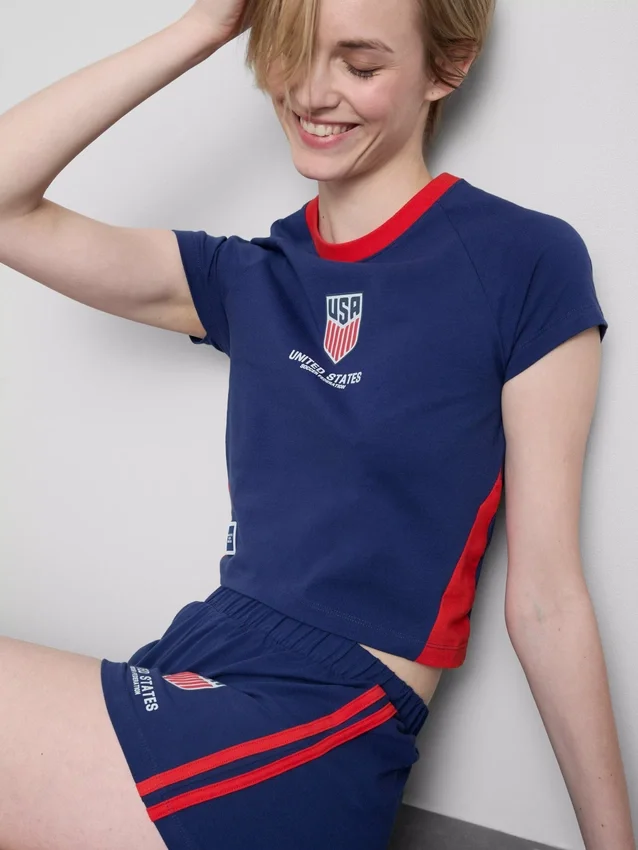 Πιτζάμες με σορτσάκι USA Football