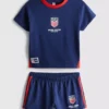 Πιτζάμες με σορτσάκι USA Football