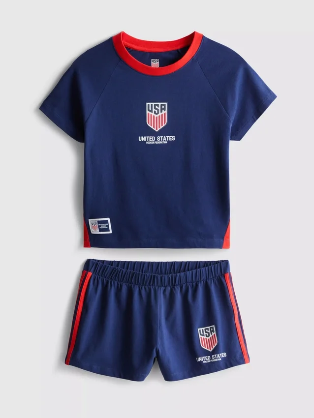 Πιτζάμες με σορτσάκι USA Football