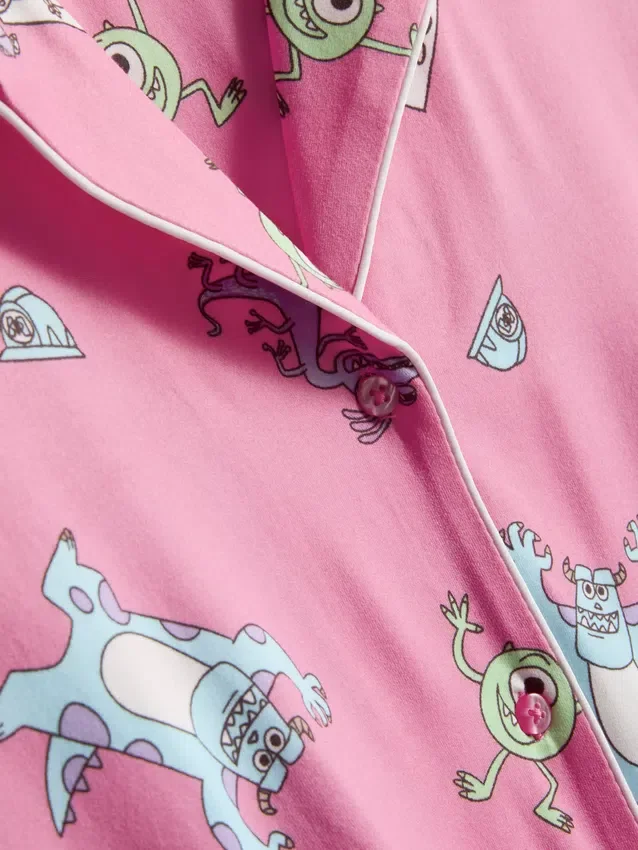 Πιτζάμες τύπου «boyfriend» από την ταινία «Monsters, Inc.» της Disney Pixar