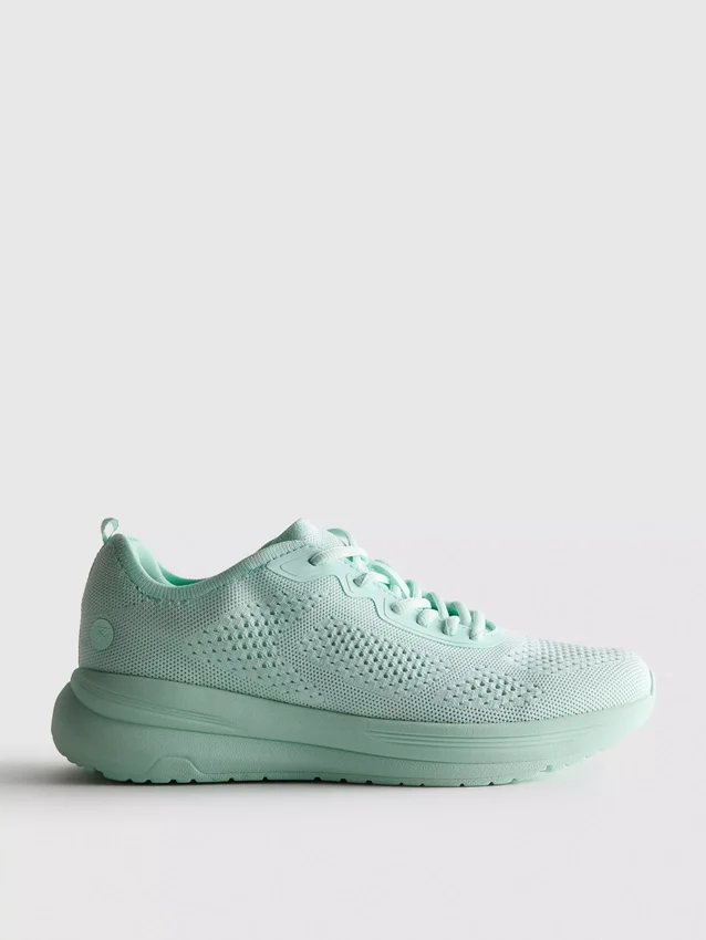 Πλεκτά Sneakers με κορδόνια