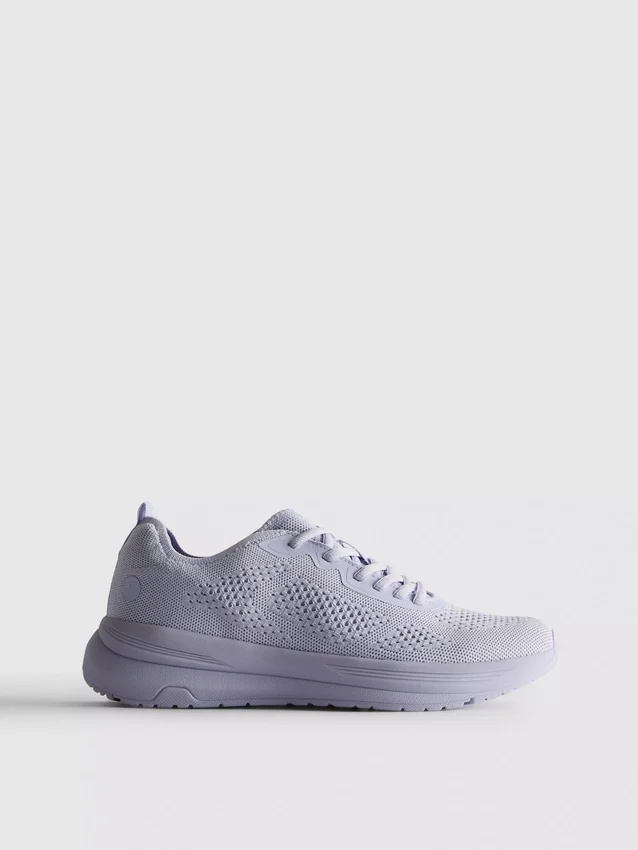 Πλεκτά Sneakers με κορδόνια