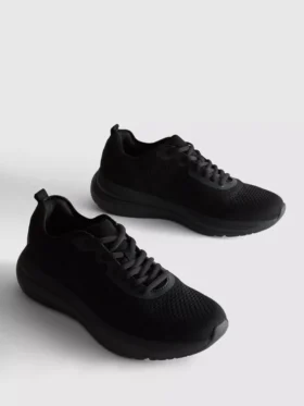 Πλεκτά Sneakers με κορδόνια