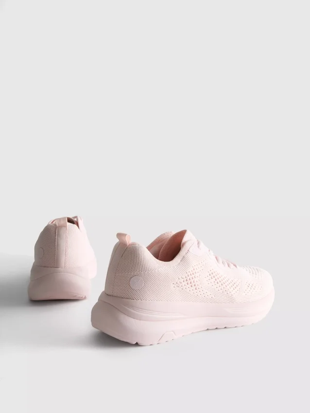Πλεκτά Sneakers με κορδόνια