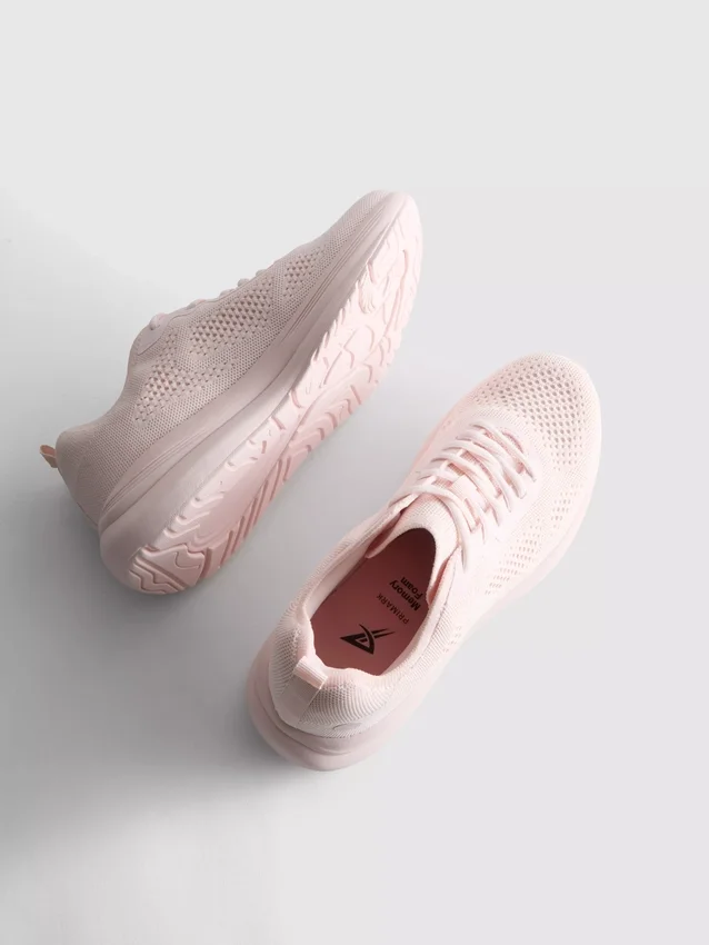 Πλεκτά Sneakers με κορδόνια