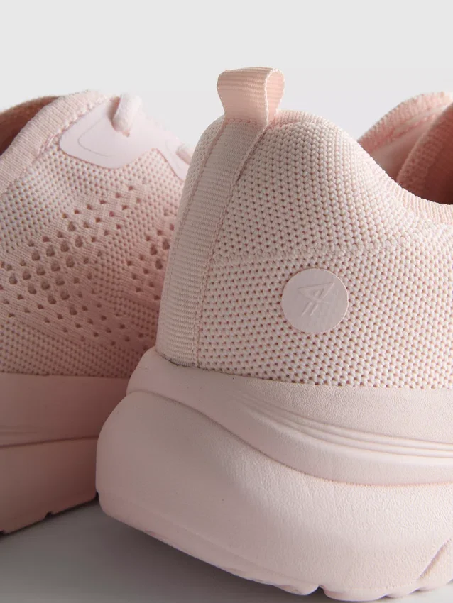 Πλεκτά Sneakers με κορδόνια
