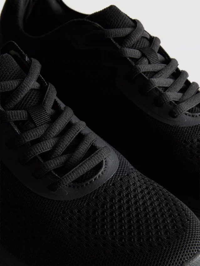 Πλεκτά Sneakers με κορδόνια