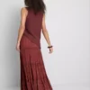Πλεκτό ασύμμετρο τοπ της Paula Echevarría