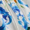 Πορτοκαλί σορτς με ανάγλυφη υφή