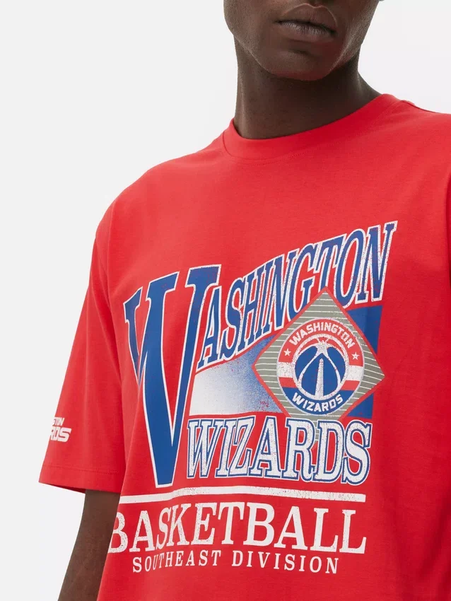 Πουκάμισα με γραφικό των Washington Wizards της NBA