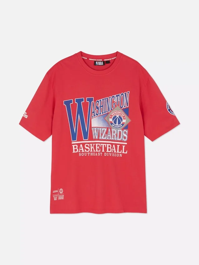 Πουκάμισα με γραφικό των Washington Wizards της NBA
