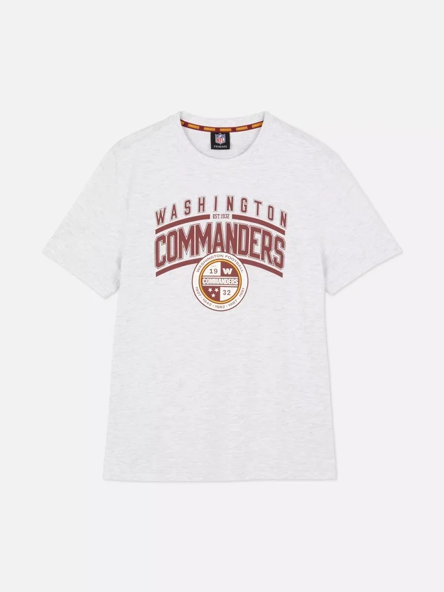 Πουκάμισα με το λογότυπο των Washington Commanders της NFL