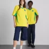 Πουκάμισο Brazil με κοντά μανίκια από πλέγμα