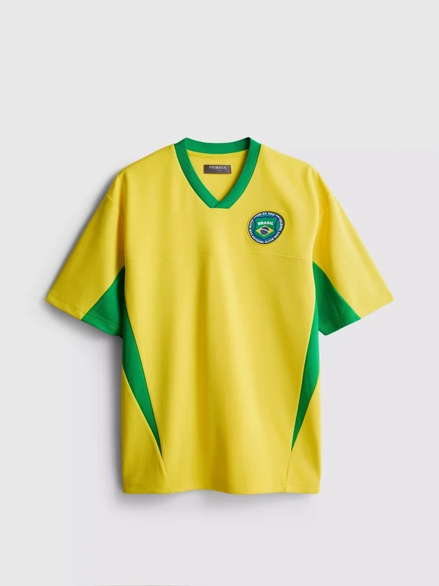 Πουκάμισο Brazil με κοντά μανίκια από πλέγμα