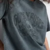 Πουκάμισο Guns N’ Roses με δαντελένια τελειώματα