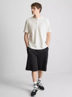 Πουκάμισο Henley με υφή