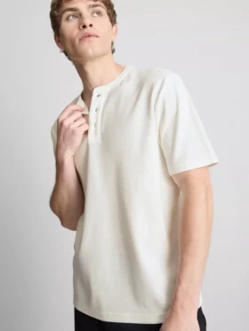Πουκάμισο Henley με υφή
