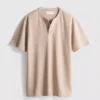 Πουκάμισο Henley με υφή