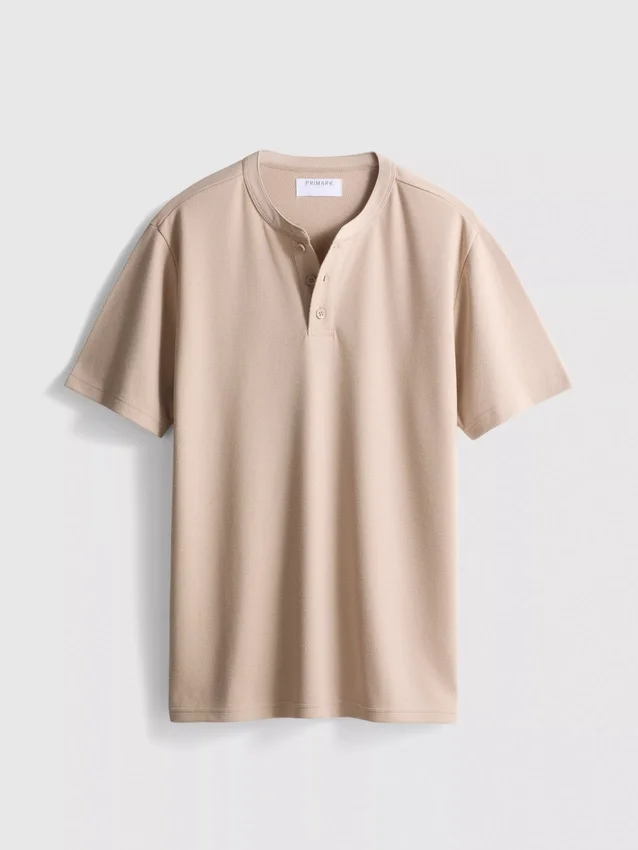 Πουκάμισο Henley με υφή