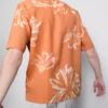 Πουκάμισο με αφηρημένο floral μοτίβο