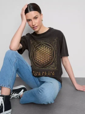 Πουκάμισο με γραφικό «Bring me the horizon»