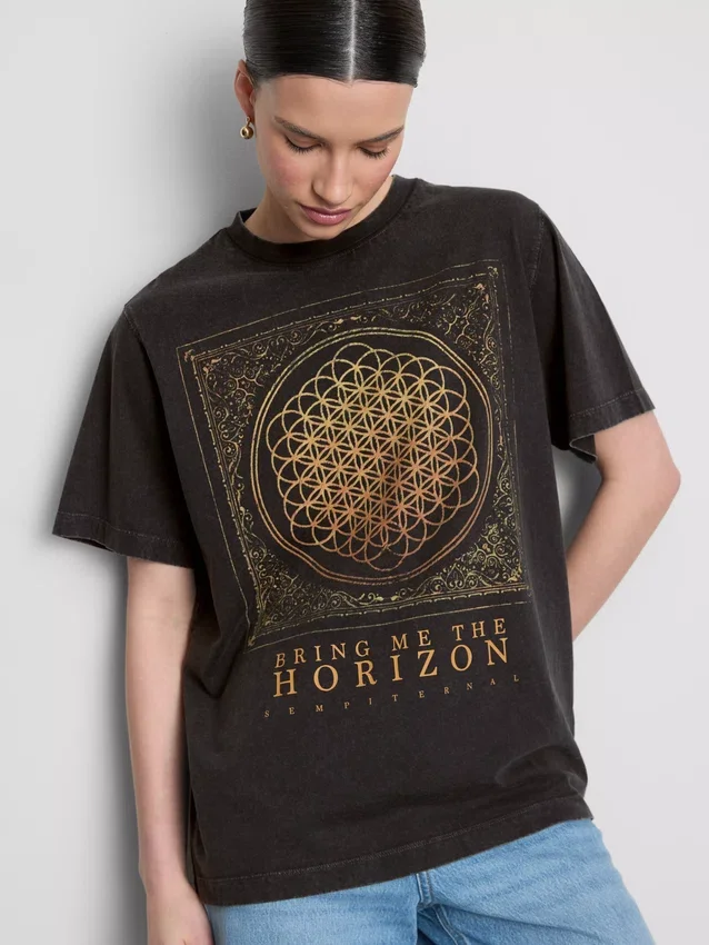 Πουκάμισο με γραφικό «Bring me the horizon»