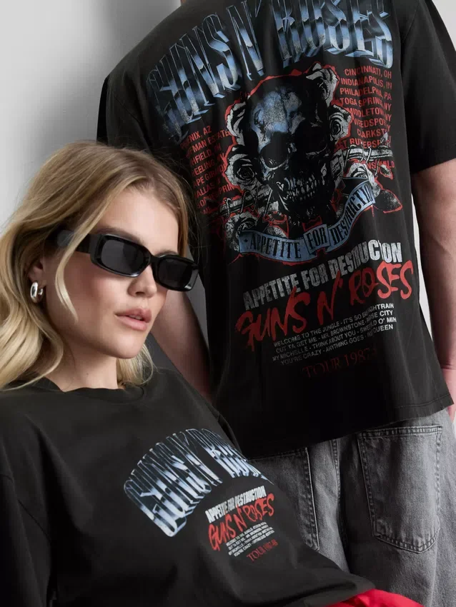 Πουκάμισο με γραφικό Guns N' Roses