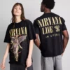 Πουκάμισο με γραφικό «Nirvana Angel»