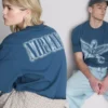 Πουκάμισο με γραφικό «Nirvana Angel»