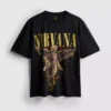 Πουκάμισο με γραφικό «Nirvana Angel»